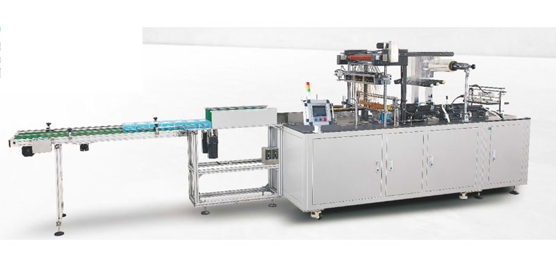 ST-600Full-automatic three-dimensional transparent film packaging machine