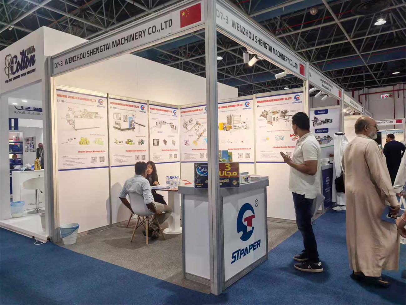 Wenzhou Shengtai Machinery’s exhibition in Saudi Arabia has successfully concluded